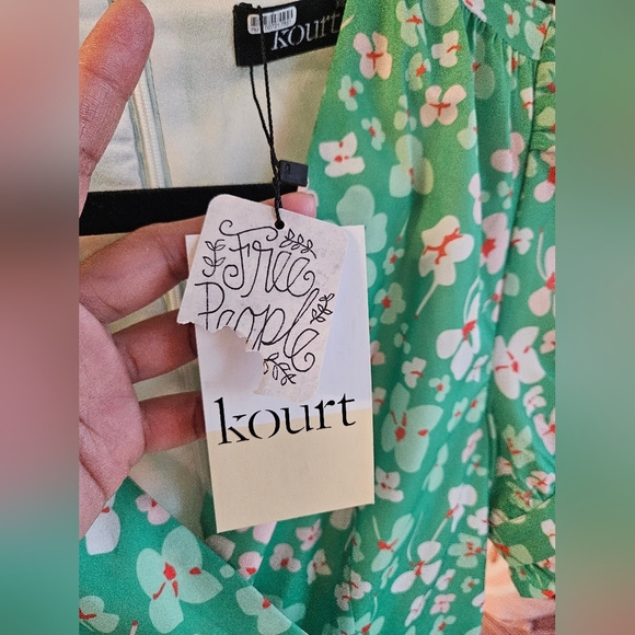 Free People Kourt Rhoda Floral Mini Dress - Picture 12 of 13